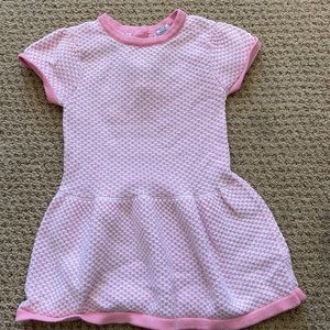 Janie and Jack baby girl knit dress
